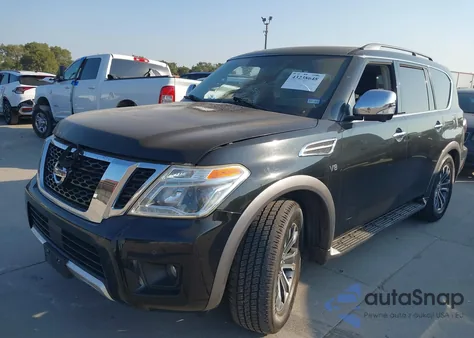 2018 Nissan Armada Sl из США, поврежденный, VIN JN8AY2NDXJ9057036
